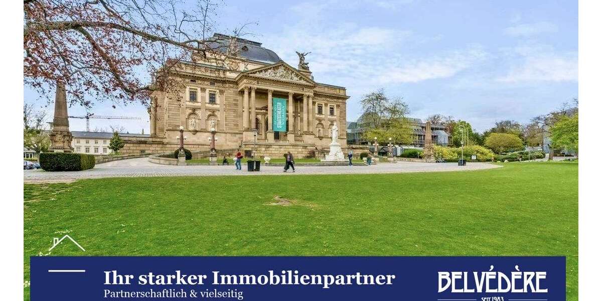 Wohnung zum Mieten in Wiesbaden 1.155 € 77 m² 3 zimmer