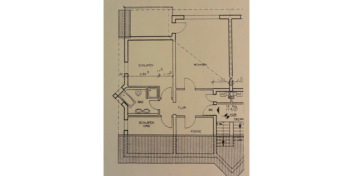 Dachgeschoßwohnung Bad Breisig - 3 Zimmer, 80 m&sup2;, 750&euro; | Angebot:24845444