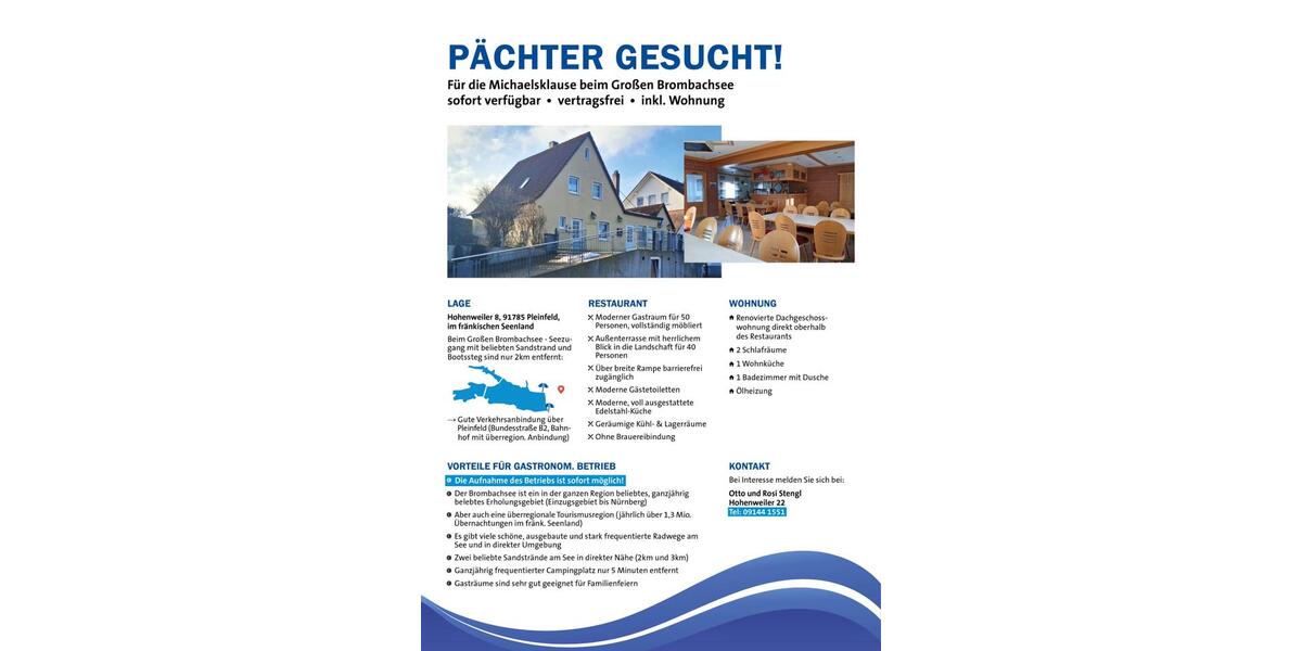 Gewerbeobjekt Pleinfeld - 850&euro; | Angebot:24657138