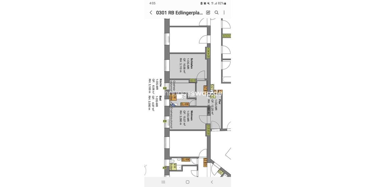 Wohnung zum Mieten in Au-Haidhausen, München 1.000 € 54 m² 2 zimmer