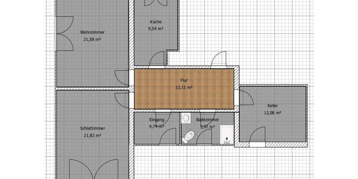 Etagenwohnung Finnentrop - 3 Zimmer, 75 m&sup2;, 600&euro; | Angebot:26639567
