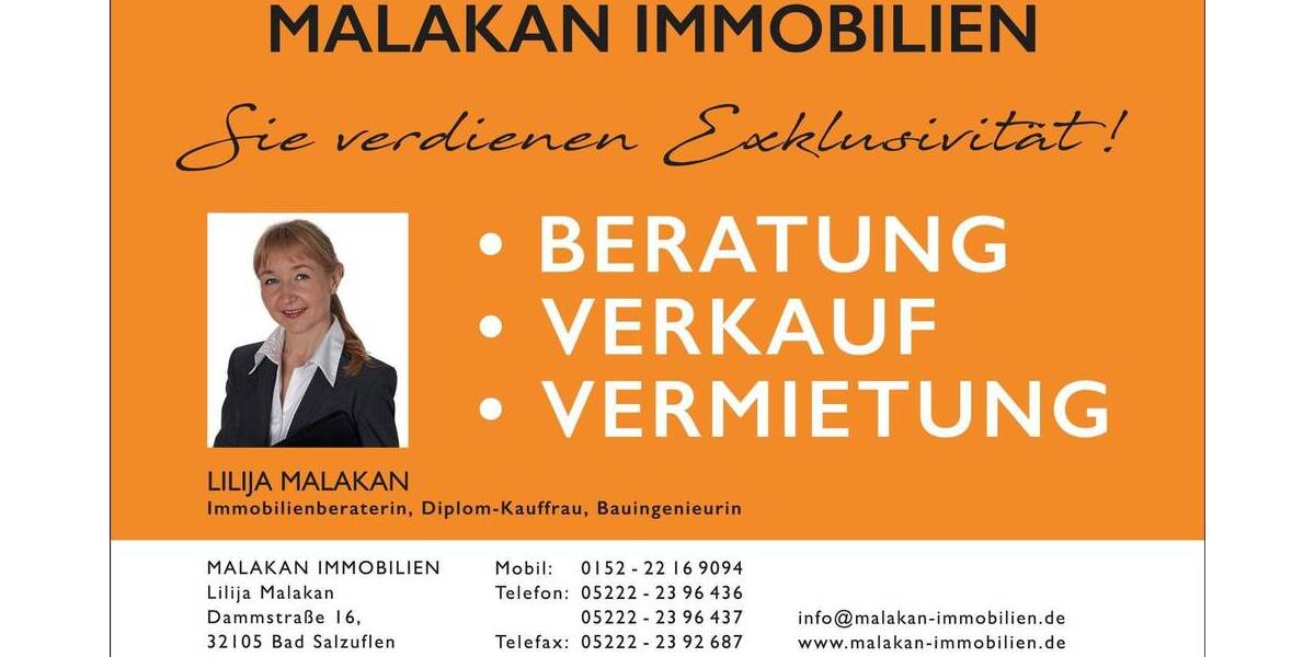 Etagenwohnung Porta Westfalica Barkhausen - 3 Zimmer, 127 m&sup2;, 850&euro; | Angebot:24028786