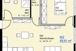 Exklusive 2 Zimmer Neubauwohnung mit Stellplatz und Einbauküche zimmer