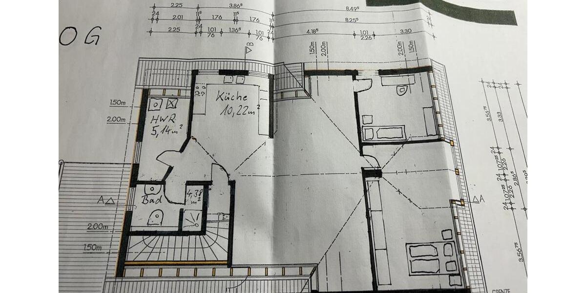 Dachgeschoßwohnung Kirchhain - 4 Zimmer, 98 m&sup2;, 1.705&euro; | Angebot:24838333