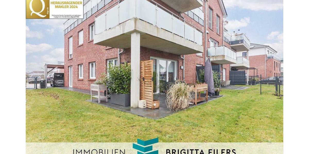 Komfortables Wohnen in Thedinghausen - 4-Zi.-EG-Wohnung mit Nolte-Küche, Garten & Stellplatz! 4 zimmer