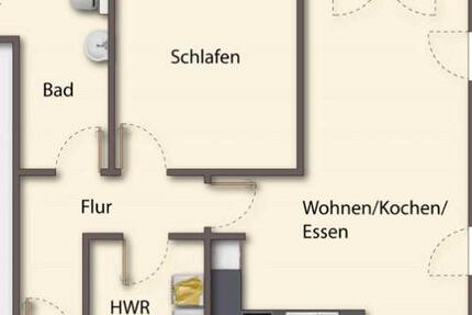 Wohnung Leer (Ostfriesland) - 2 Zimmer, 64 m&sup2;, 850&euro; | Angebot:24151622