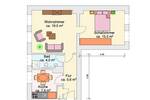 Etagenwohnung Rostock Stadtmitte - 2 Zimmer, 51 m&sup2;, 550&euro; | Angebot:26902603