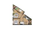 Etagenwohnung Biederitz - 3 Zimmer, 84 m&sup2;, 480&euro; | Angebot:26070734