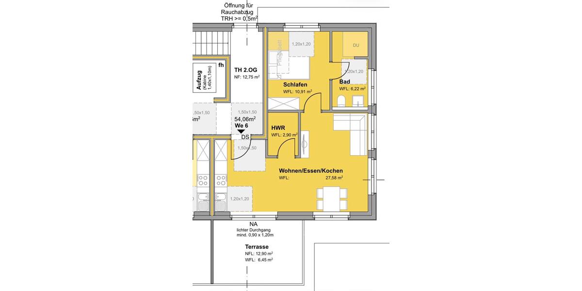 Einfamilienhaus Borken - 2 Zimmer, 55 m&sup2;, 680&euro; | Angebot:26690672