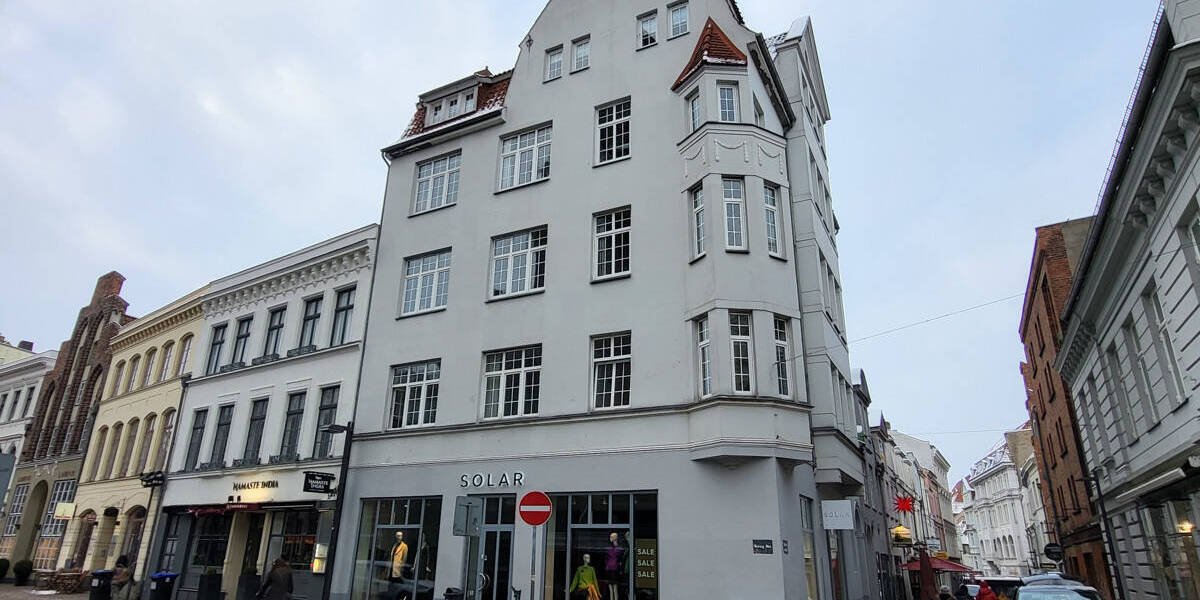 Etagenwohnung Lübeck-Innenstadt Innenstadt - 2 Zimmer, 49 m&sup2;, 590&euro; | Angebot:26117740