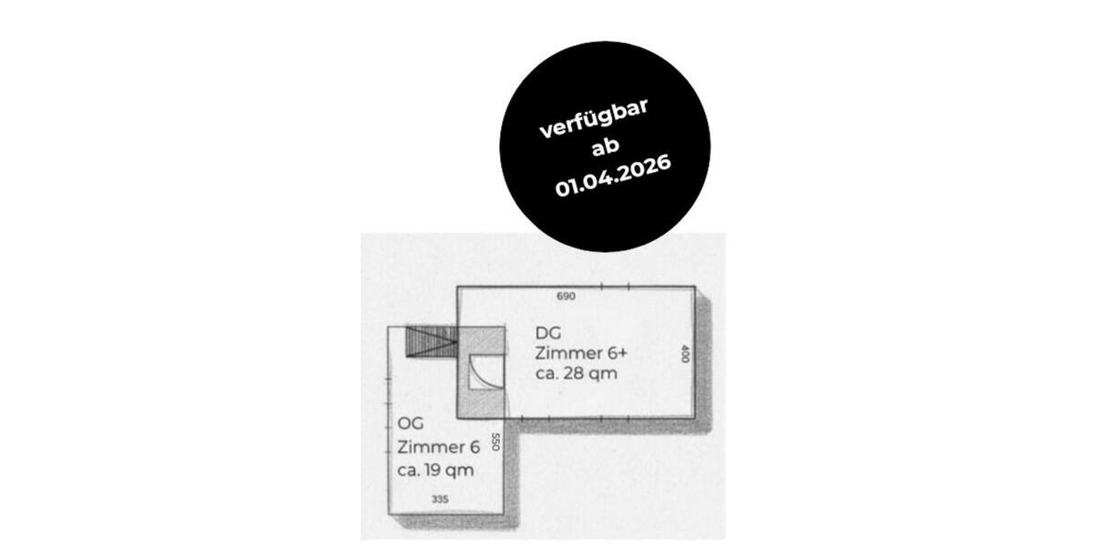 Wohnen auf Zeit Osnabrück Dodesheide - 2 Zimmer, 47 m&sup2;, 890&euro; | Angebot:25861108