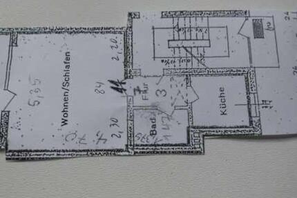 Vollständig renovierte 1-Zimmer-Wohnung mit Balkon und EBK zimmer