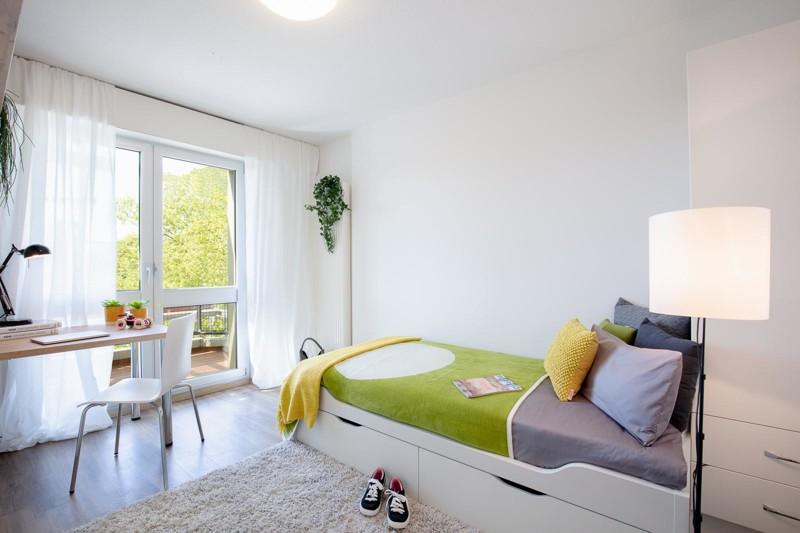 Stay + Study - Hier will ich wohnen. Freies Studentenzimmer, komplett möbliert! zimmer