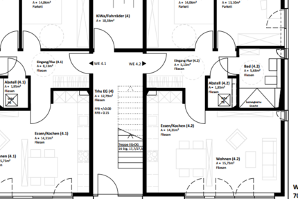 Wohnung zum Mieten in Neckarsulm-Obereisesheim 964,51 € 70.66 m² 3.5 zimmer