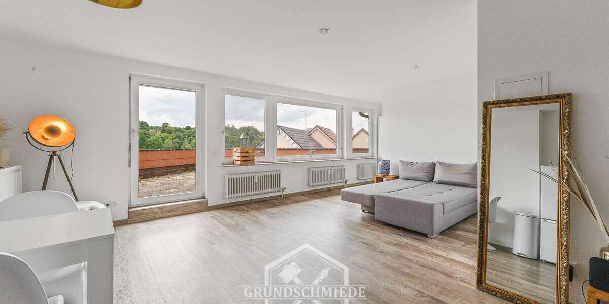 Etagenwohnung Denkendorf - 1.5 Zimmer, 44 m&sup2;, 800&euro; | Angebot:26738400
