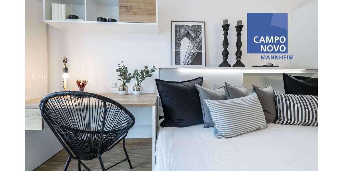 Wohnung zum Mieten in Mannheim 480 € 22.5 m² 1 zimmer