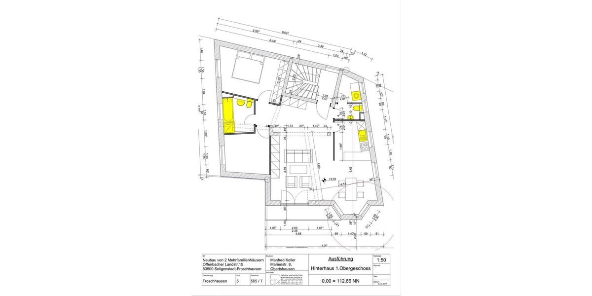 Etagenwohnung Seligenstadt - 3 Zimmer, 89 m&sup2;, 1.150&euro; | Angebot:24627294