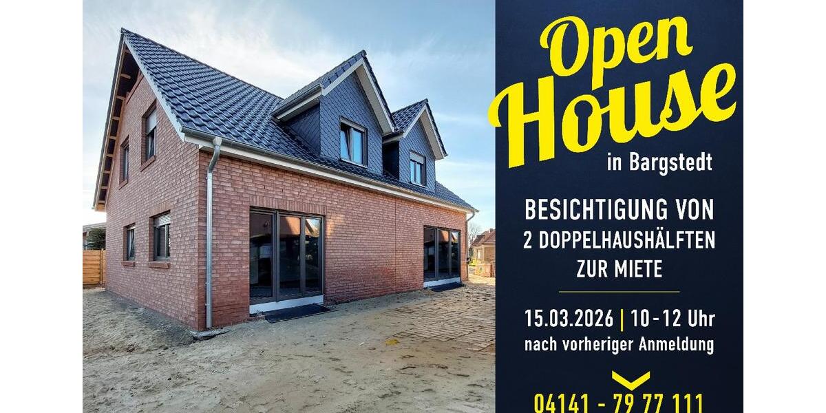 Doppelhaushälfte Harsefeld - 4 Zimmer, 108 m&sup2;, 1.250&euro; | Angebot:25362718