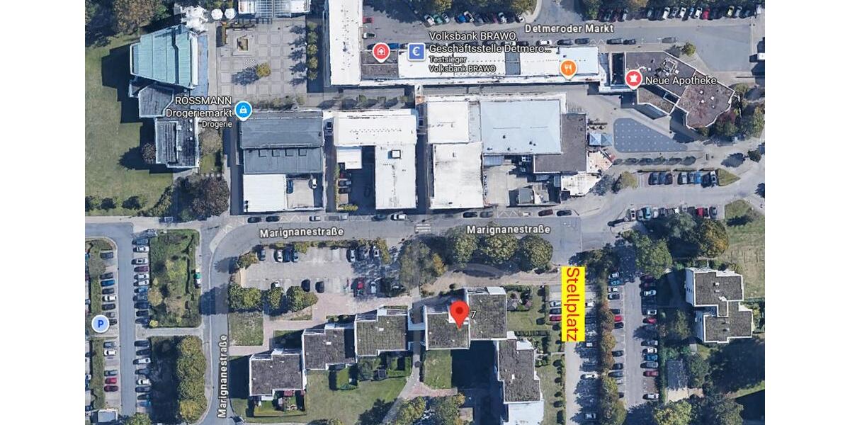 Etagenwohnung Wolfsburg Alt-Wolfsburg - 1 Zimmer, 36 m&sup2;, 500&euro; | Angebot:26502506