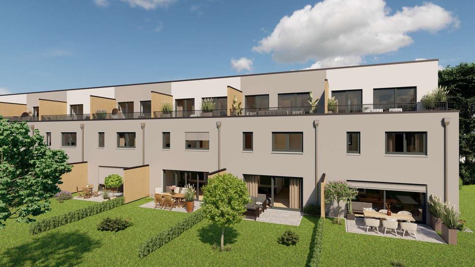 Modernes Neubau-Reihenhaus in Moosburg 5 zimmer