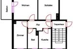Etagenwohnung Bleicherode - 3 Zimmer, 60 m&sup2;, 360&euro; | Angebot:26563050