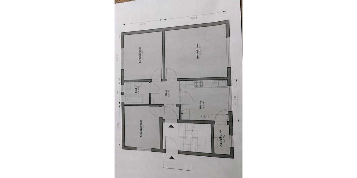 Etagenwohnung Warstein - 4 Zimmer, 68 m&sup2;, 460&euro; | Angebot:24467263