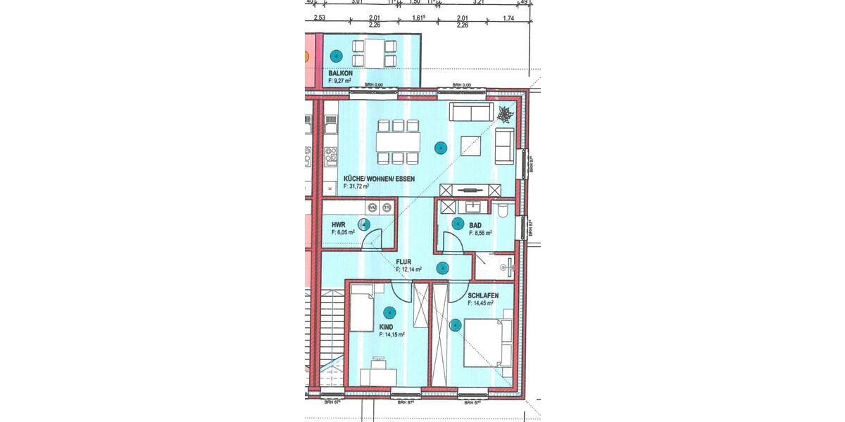 Etagenwohnung Fürstenau - 3 Zimmer, 92 m&sup2;, 900&euro; | Angebot:25784017