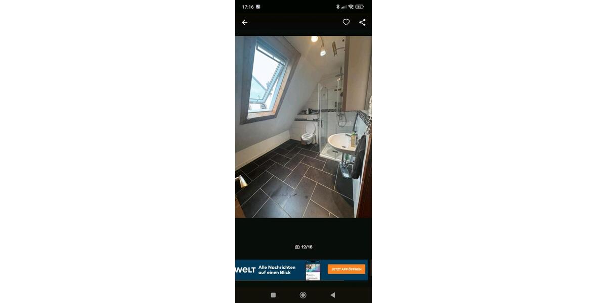 Dachgeschoßwohnung Sohren - 2 Zimmer, 60 m&sup2;, 640&euro; | Angebot:26420094