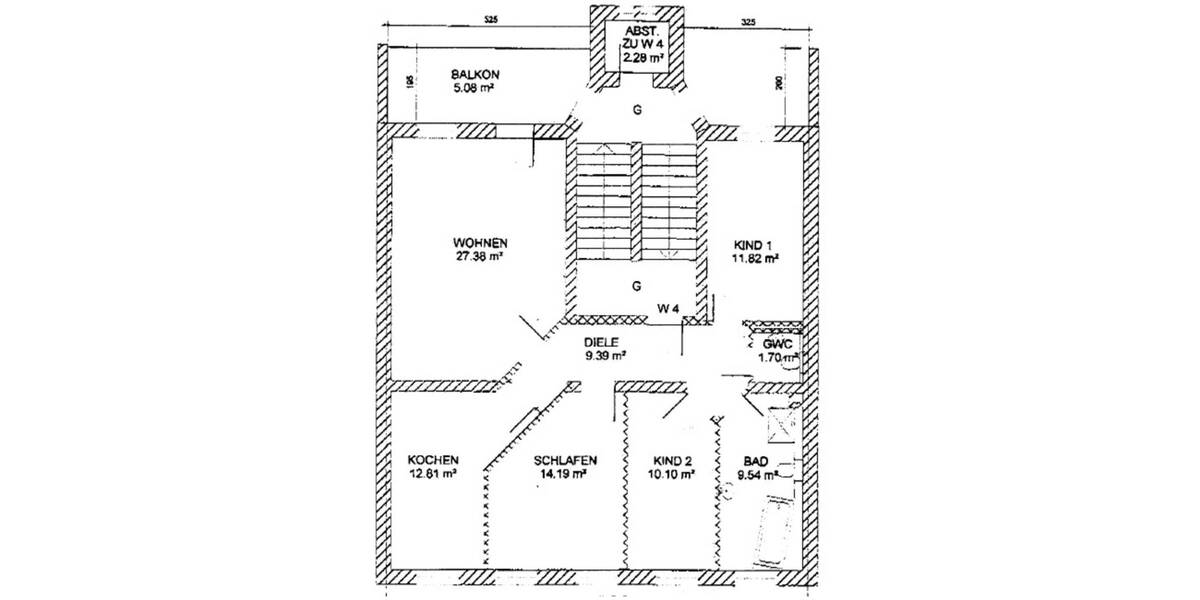 Etagenwohnung Plauen Westend - 4 Zimmer, 99 m&sup2;, 600&euro; | Angebot:26723035