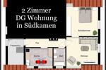 2 Zimmerwohnung in Südkamen 2 zimmer