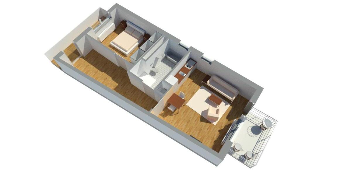 Erdgeschoßwohnung Werdohl - 2 Zimmer, 67 m&sup2;, 351&euro; | Angebot:26180121