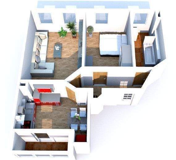 Etagenwohnung Waldheim - 2 Zimmer, 62 m&sup2;, 340&euro; | Angebot:25688925