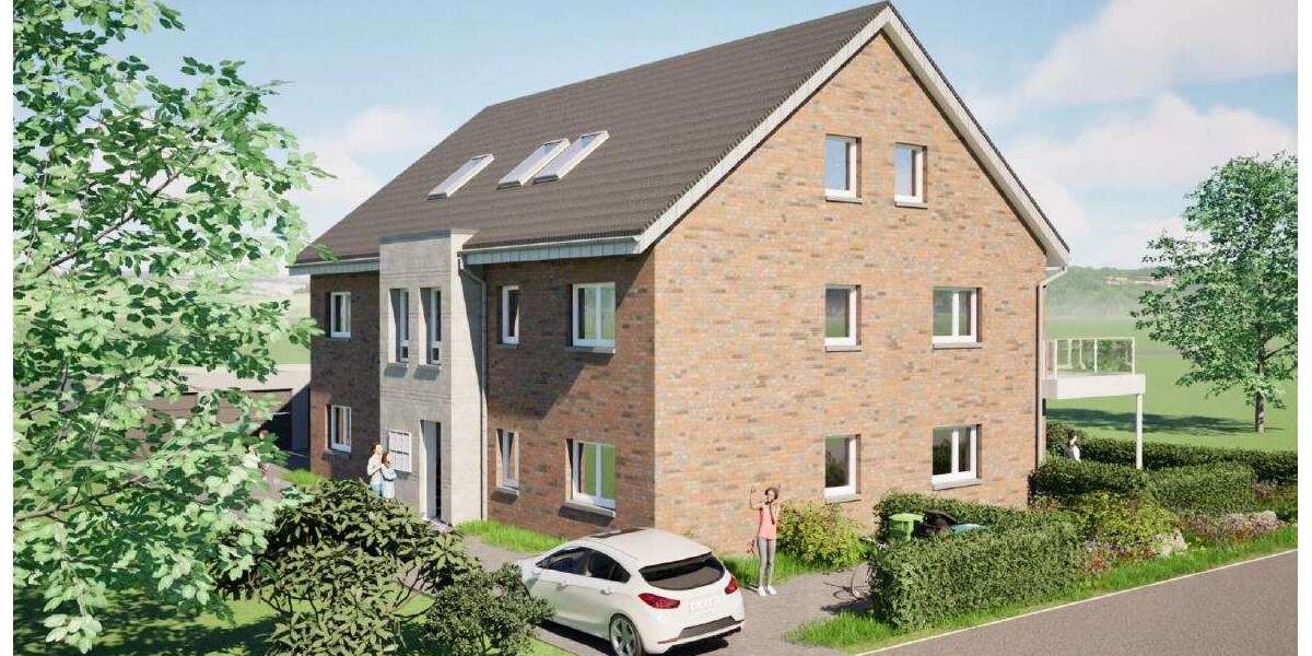 Etagenwohnung Kleve - 3 Zimmer, 94 m&sup2;, 1.300&euro; | Angebot:27237116