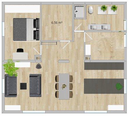 Maisonettenwohnung Königsbronn - 3.5 Zimmer, 100 m&sup2;, 1.100&euro; | Angebot:26256465
