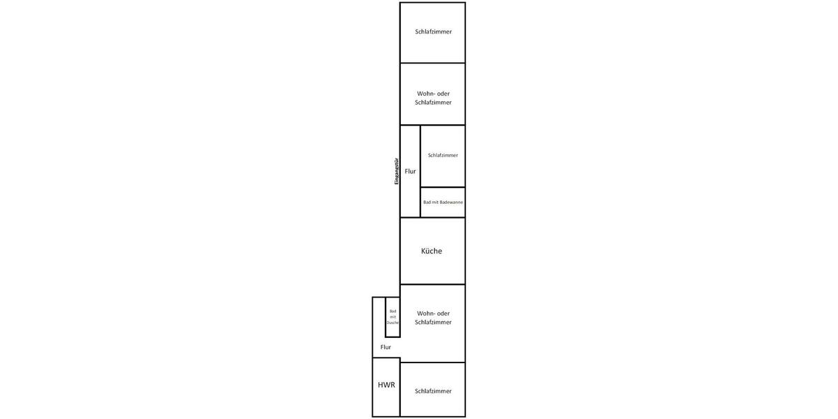 Etagenwohnung Barth - 5 Zimmer, 130 m&sup2;, 975&euro; | Angebot:25377784