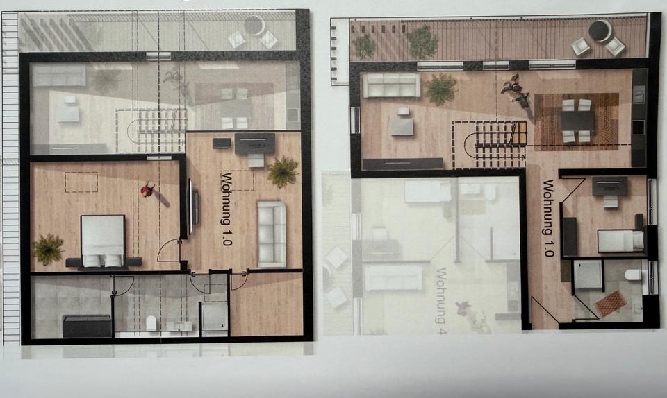 Sehr schöne und helle Maisonettewohnung zu vermieten 3 zimmer