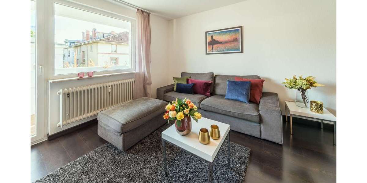 Etagenwohnung Frankfurt Westend Süd - 2 Zimmer, 46 m&sup2;, 1.810&euro; | Angebot:26824034