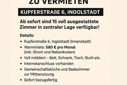 Wg Zimmer? 1 zimmer