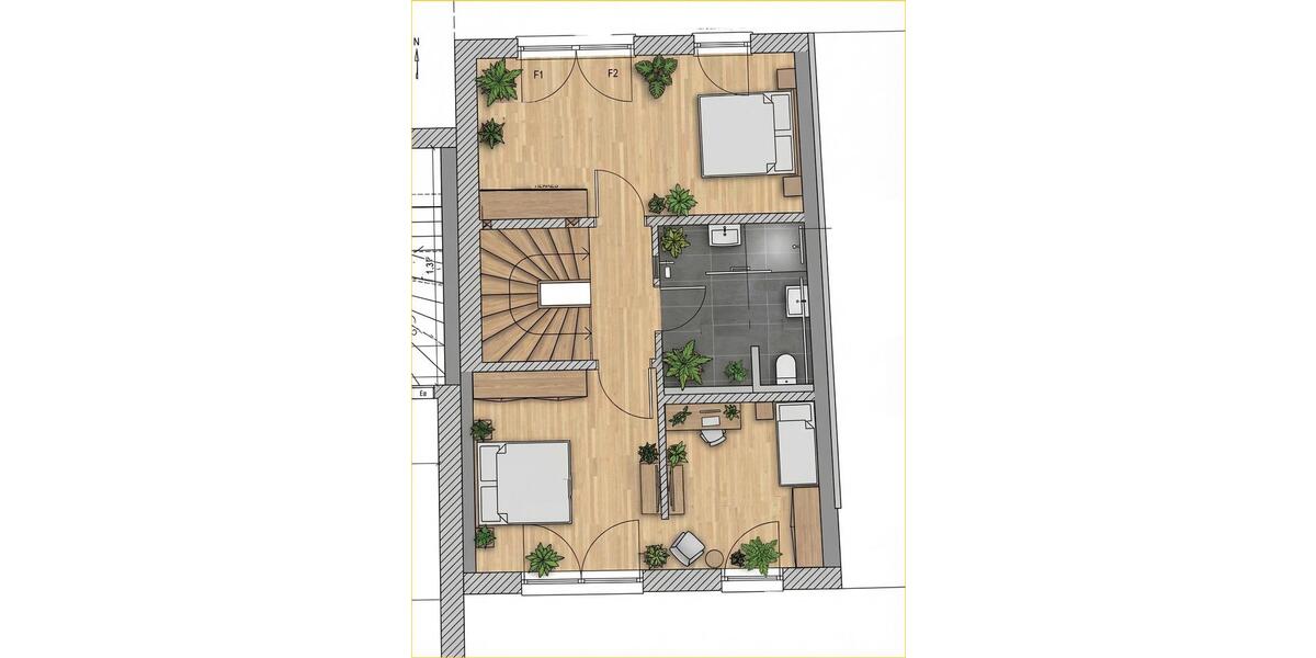 Reihenhaus Wörth - 4 Zimmer, 124 m&sup2;, 2.190&euro; | Angebot:25882941