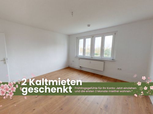 Etagenwohnung Wittenberg Lutherstadt - 4 Zimmer, 69 m&sup2;, 419&euro; | Angebot:25753557