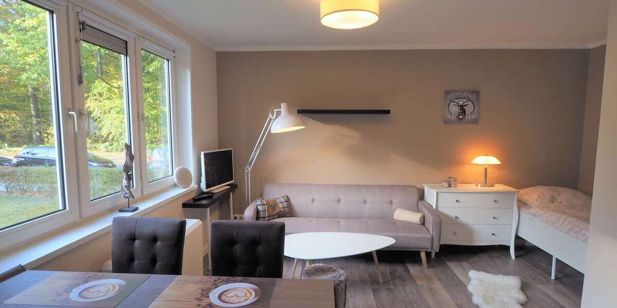 Etagenwohnung Hamburg Heimfeld - 1 Zimmer, 25 m&sup2;, 580&euro; | Angebot:26656653
