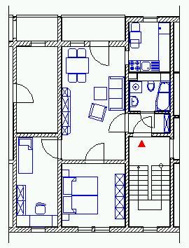 Etagenwohnung Zschopau - 3 Zimmer, 55 m&sup2;, 275&euro; | Angebot:26382758
