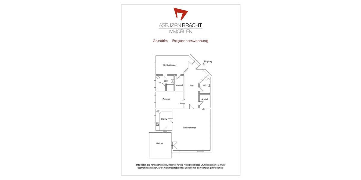 Etagenwohnung Rendsburg - 3 Zimmer, 97 m&sup2;, 1.065&euro; | Angebot:26391960
