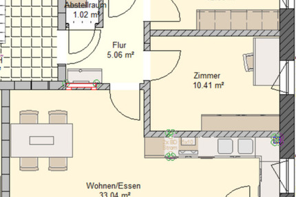 Wohnung Wolframs-Eschenbach Eschenbach - 3 Zimmer, 71 m&sup2;, 712&euro; | Angebot:25233703