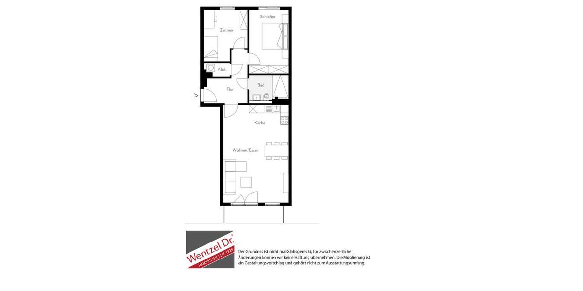 Etagenwohnung Bonn Dransdorf - 3 Zimmer, 88 m&sup2;, 1.332&euro; | Angebot:26619370