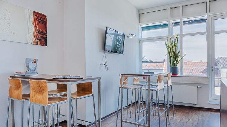 Helles, möbliertes Büro in Eppendorf - 247 Zugang, Terrasse & Extras zimmer