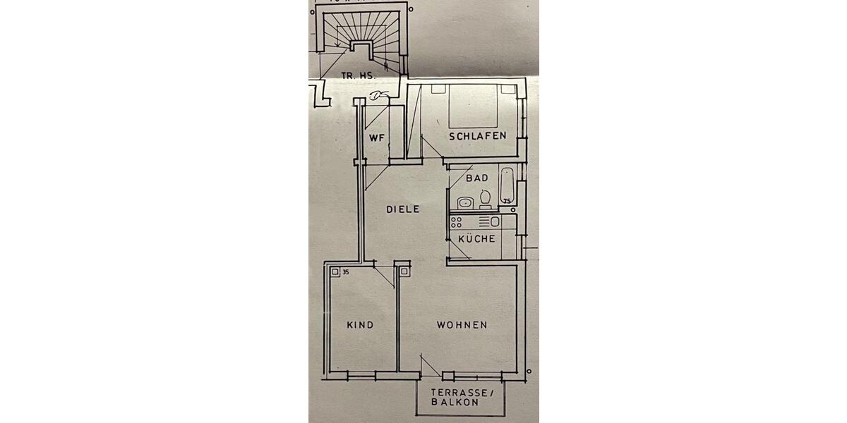 Helle, komplett renovierte 3-Zimmer-Wohnung in Grafenwiesen 3 zimmer