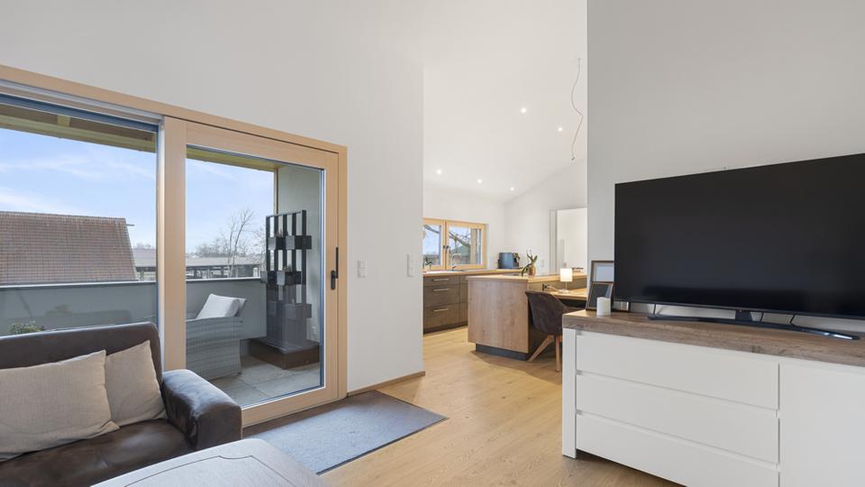 Moderne barrierefreundliche 2-Zimmer-Wohnung mit Balkon in Königsmoos 2 zimmer