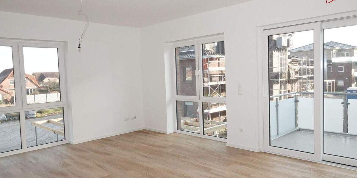Etagenwohnung Wiesmoor Wiesederfehn - 3 Zimmer, 100 m&sup2;, 1.100&euro; | Angebot:24723442