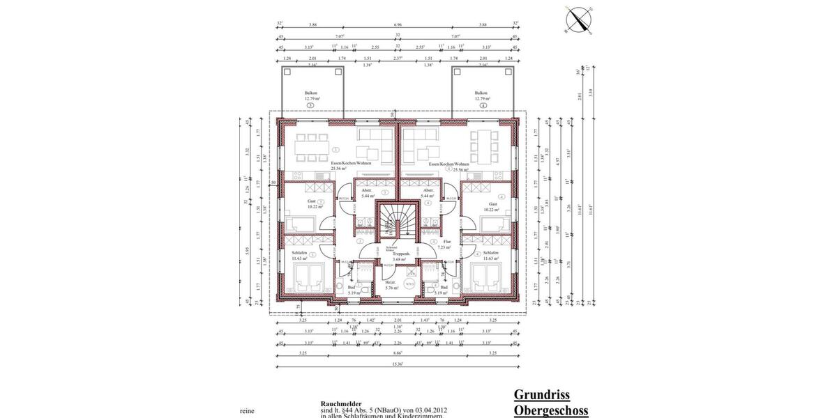 Etagenwohnung Werlte - 3 Zimmer, 70 m&sup2;, 750&euro; | Angebot:26579179